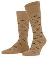 Burlington Dachshund Socken Herren - brown sugar (5152)