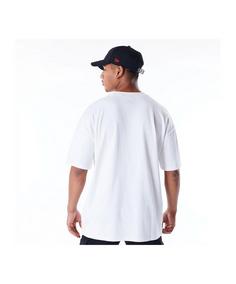 Rückansicht von New Era Graphic OZ T-Shirt Weiß T-Shirt Herren weiss