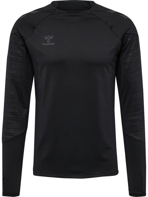 Rückansicht von hummel Funktionssweatshirt BLACK