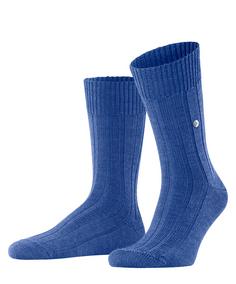 Burlington Freizeitsocken Herren river blue (6551)