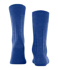 Rückansicht von Burlington Freizeitsocken Herren river blue (6551)