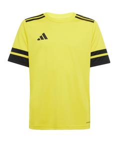 adidas Squadra 25 Trikot Kids Fußballtrikot Kinder gelbschwarz