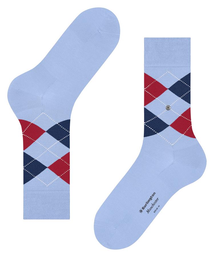 Burlington Burlington Manchester SO Socken Herren - arctic sky (6253) - 2 | SportScheck