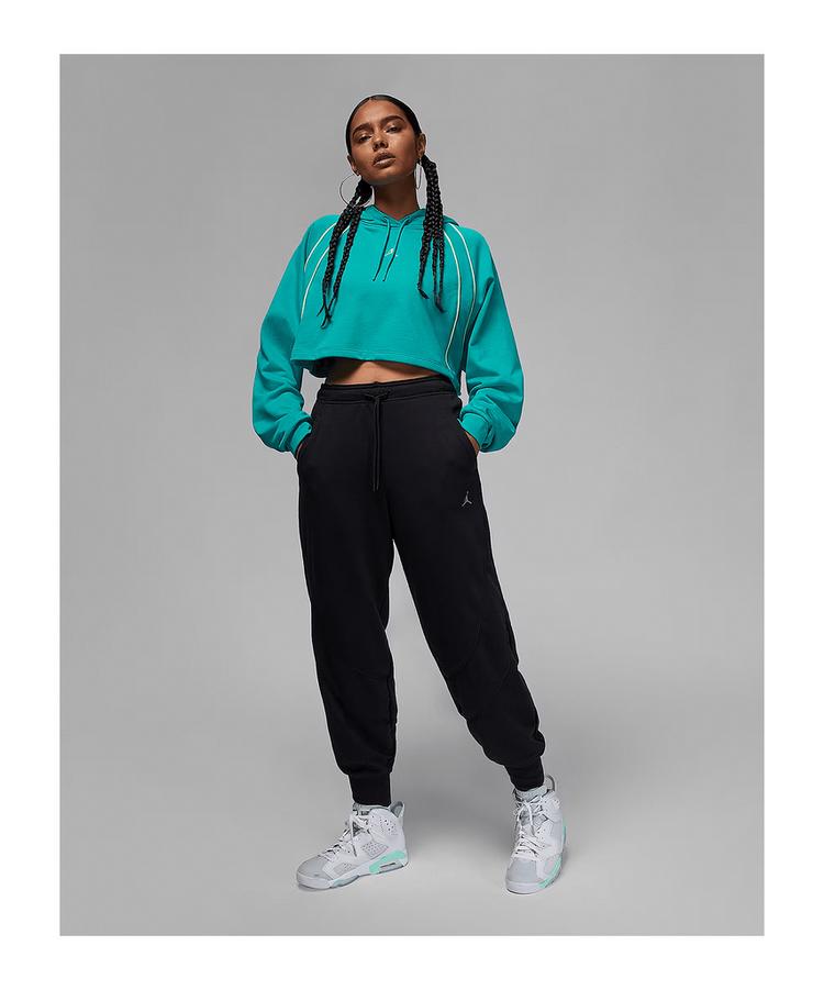 Nike Nike Crop Fleece Women Hoody Damen Sweatshirt Damen - blau - 2 | SportScheck