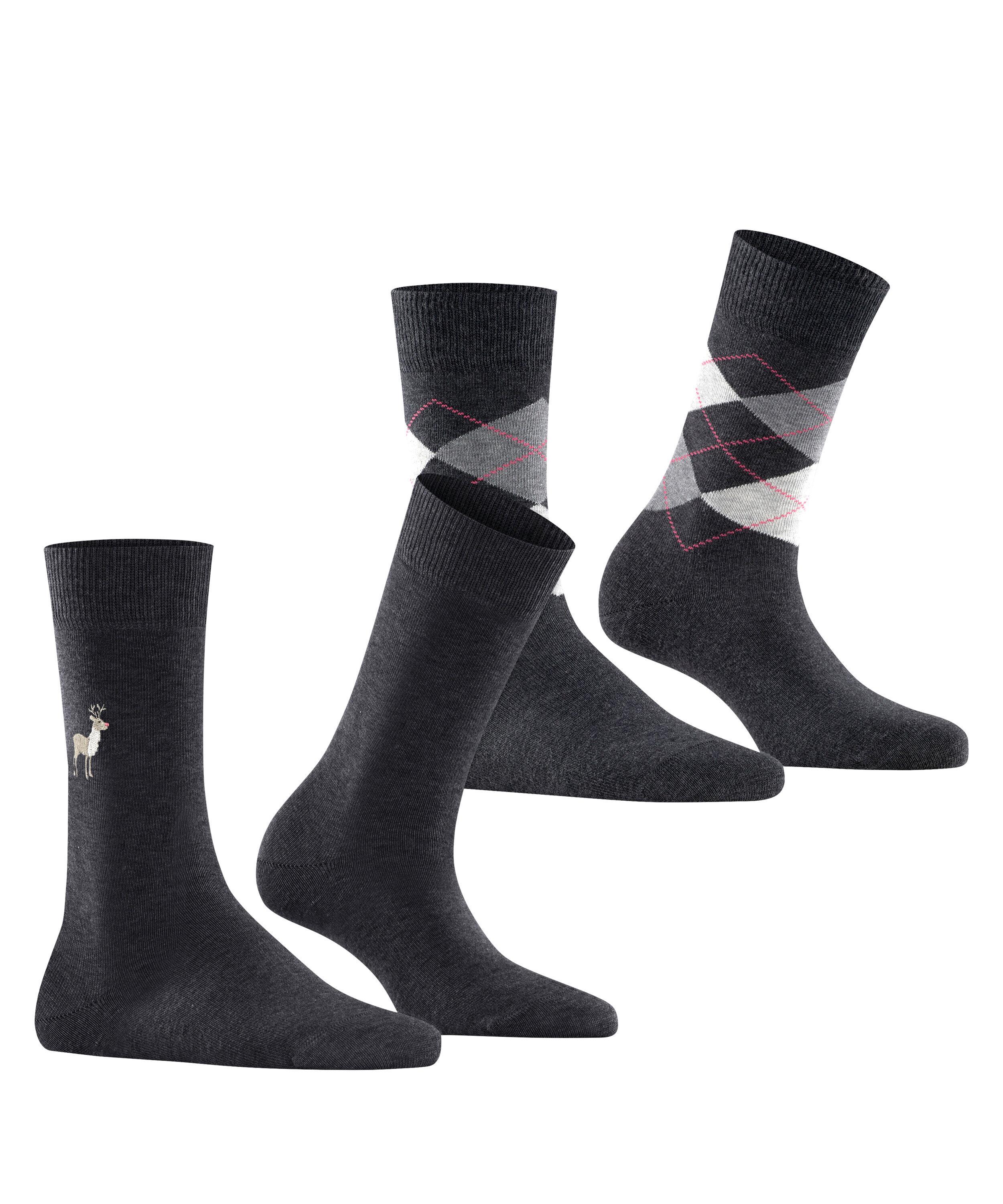 Burlington Everyday X-Mas 2-Pack Socken Damen - sortiment (0070)