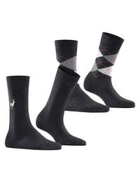 Burlington Everyday X-Mas 2-Pack Socken Damen - sortiment (0070)