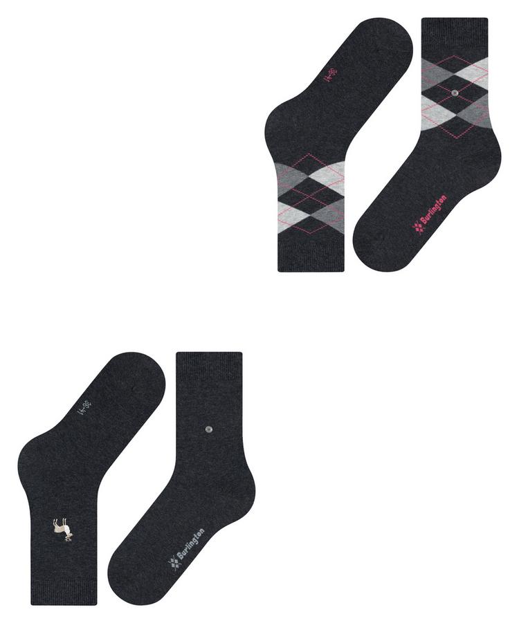 Burlington Burlington Everyday X-Mas 2-Pack Socken Damen - sortiment (0070) - 2 | SportScheck