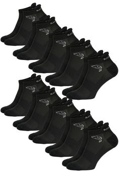 Black Snake 10 Pack Sport Sneaker Socken Sportsocken Schwarz