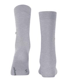 Rückansicht von Burlington Brit Style SO Freizeitsocken Damen lt. heather (3223)