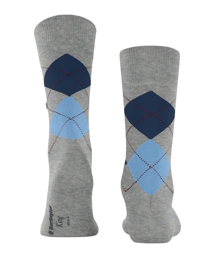 Burlington Burlington King Socken Herren - lt. heather (3223) - 0 | SportScheck
