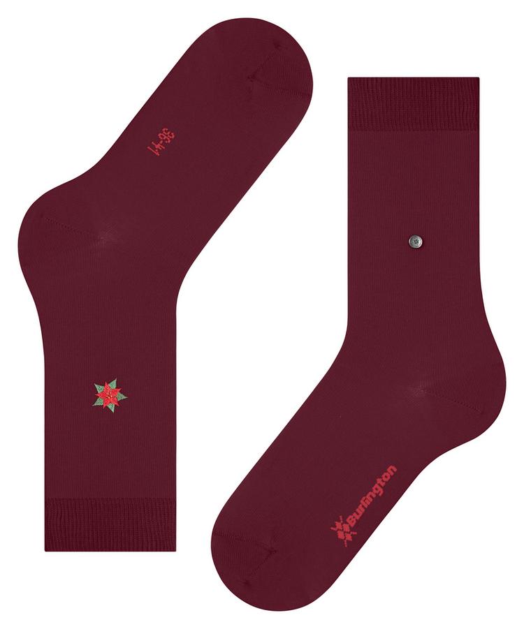 Burlington Burlington Brit Style SO Socken Damen - burgund (8011) - 2 | SportScheck