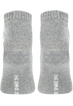 Rückansicht von Black Snake 12 Pack Quarter Sneaker Socken Laufsocken Anthrazit Grau Hellgrau