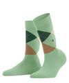 Burlington Queen SO Socken Damen - quiet green (7378)