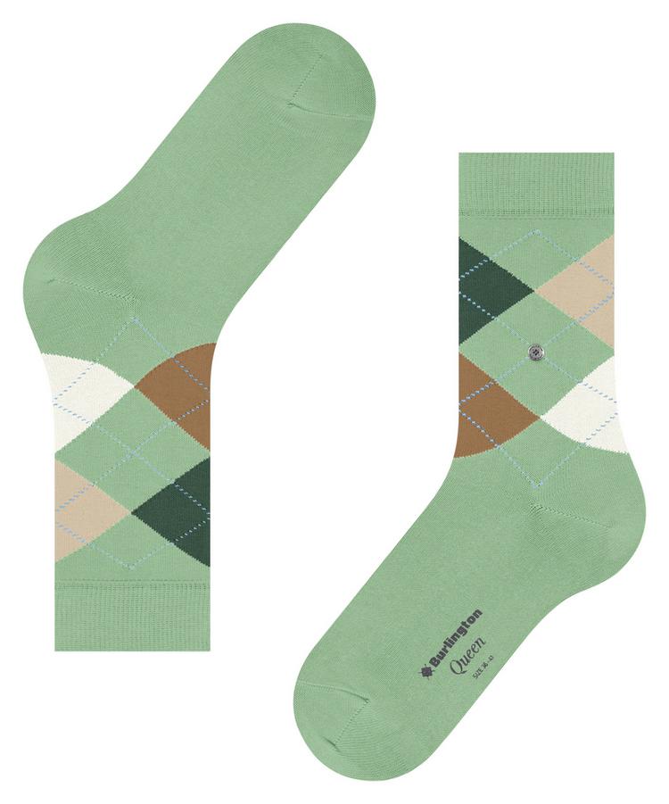 Burlington Burlington Queen SO Socken Damen - quiet green (7378) - 2 | SportScheck