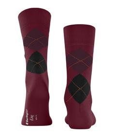 Rückansicht von Burlington King Freizeitsocken Herren wine (8010)