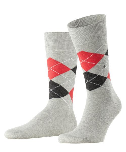 Rückansicht von Burlington Basic Gift Box Argyle 2-Pack SO Freizeitsocken Herren sortiment (0070)