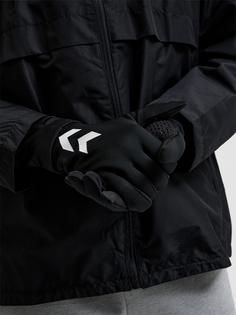 Rückansicht von hummel Fitnesshandschuhe BLACK
