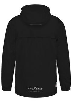 Rückansicht von normani Outdoor Sports Taunton Outdoorjacke Kinder Schwarz