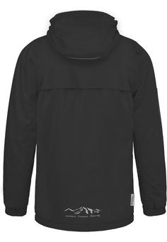 Rückansicht von normani Outdoor Sports Taunton Outdoorjacke Kinder Grau