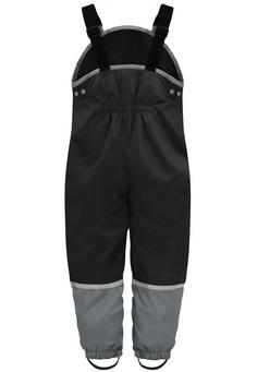 Rückansicht von normani Outdoor Sports Waller Regenhose Kinder Schwarz