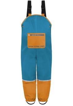 normani Outdoor Sports Waller Regenhose Kinder Blau