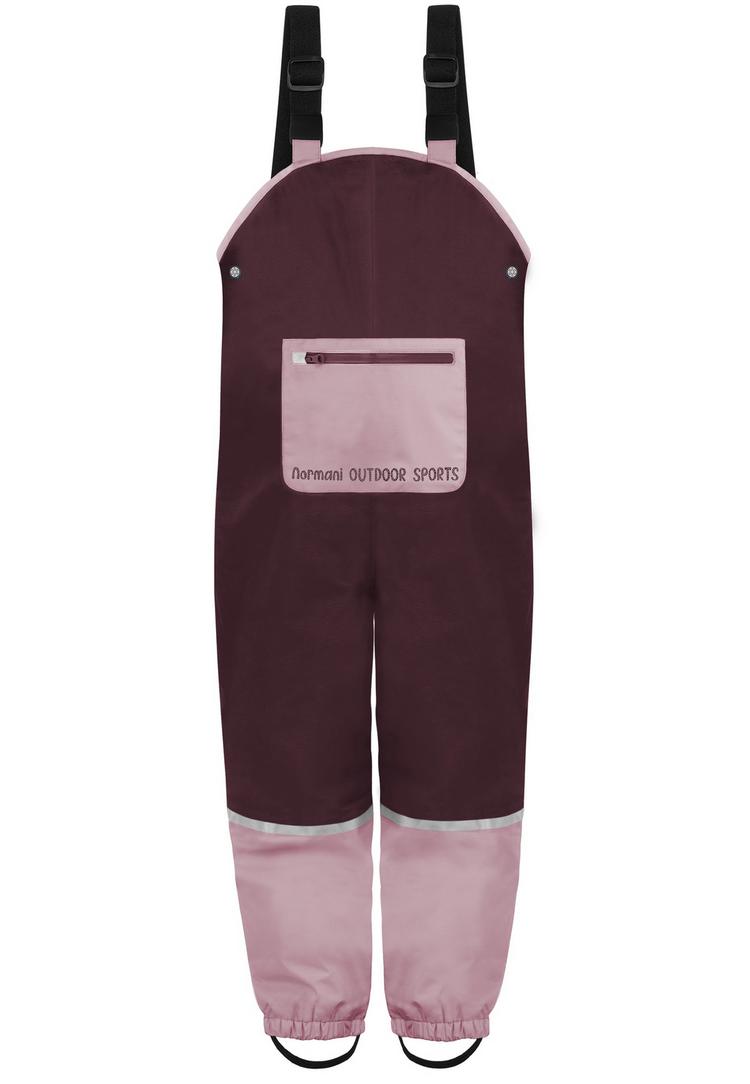 normani Outdoor Sports normani Outdoor Sports Waller Regenhose Kinder - Bordeaux - 0 | SportScheck