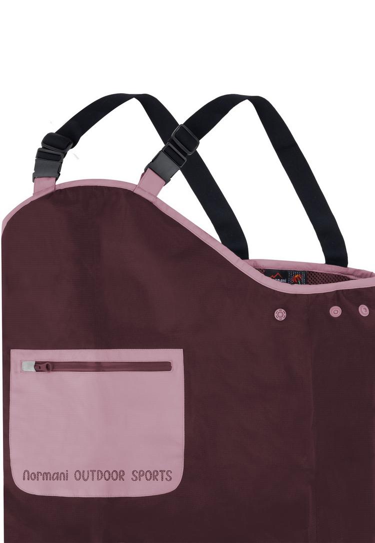 normani Outdoor Sports normani Outdoor Sports Waller Regenhose Kinder - Bordeaux - 1 | SportScheck