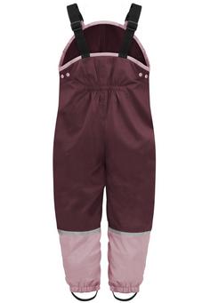 Rückansicht von normani Outdoor Sports Waller Regenhose Kinder Bordeaux