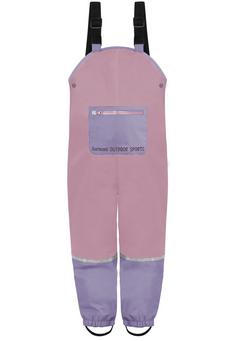 normani Outdoor Sports Waller Regenhose Kinder Rosa