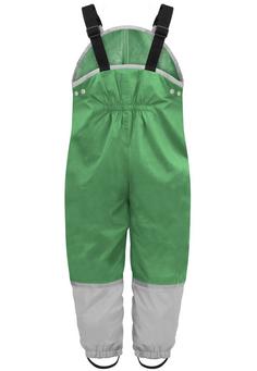 Rückansicht von normani Outdoor Sports Waller Regenhose Kinder Grün