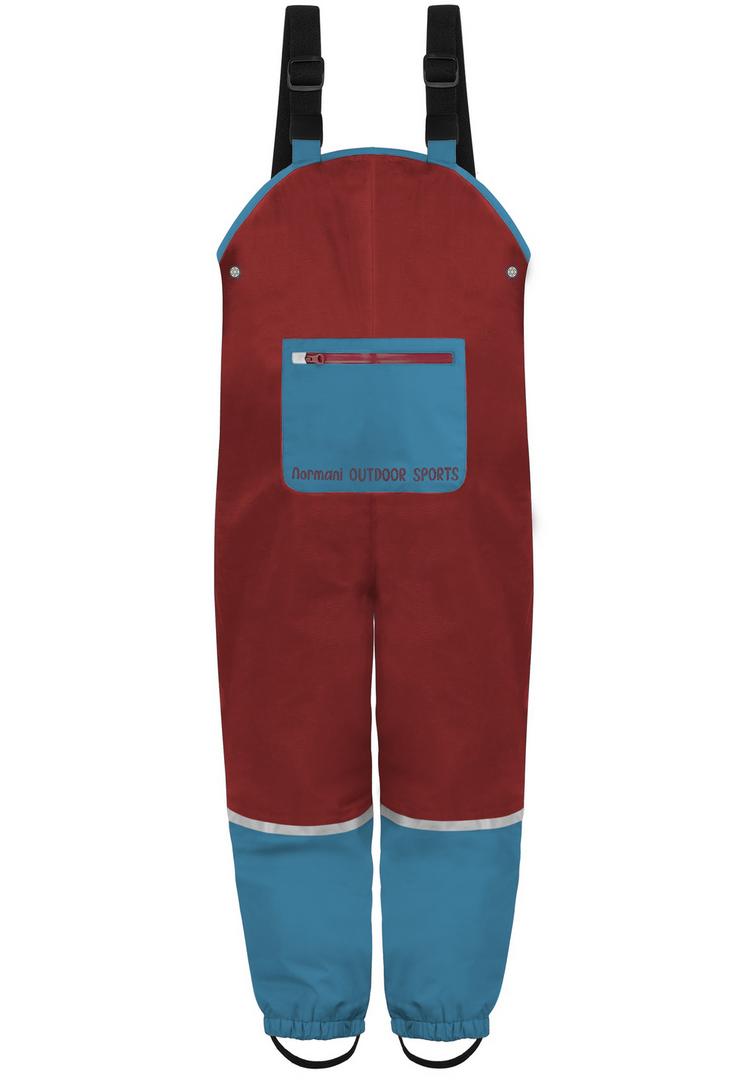 normani Outdoor Sports normani Outdoor Sports Waller Regenhose Kinder - Rot - 0 | SportScheck