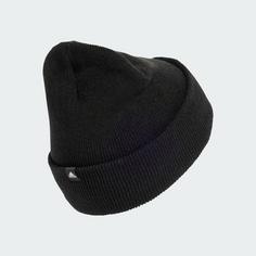 Rückansicht von adidas 3-Streifen Mütze Beanie Black / White