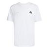 adidas Lens Power Of Three Hoop Graphic T-Shirt T-Shirt Herren - White