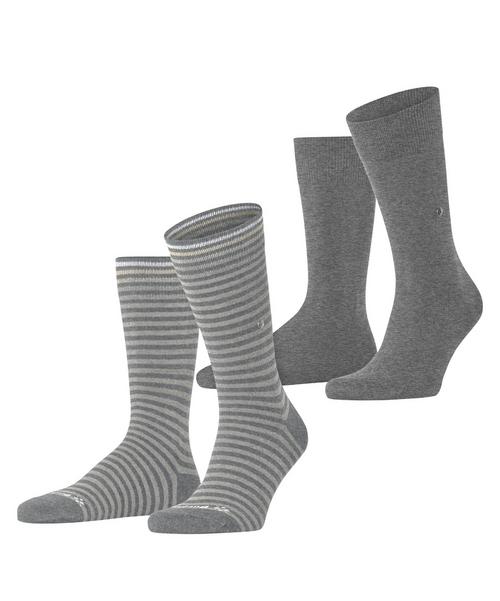 Burlington Everyday Stripe SO - Mixed 2-Pack Socken Herren