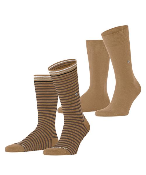 Burlington Everyday Stripe SO - Mixed 2-Pack Socken Herren