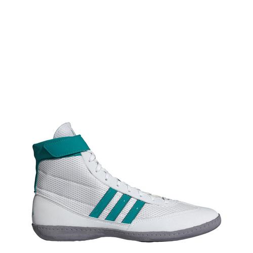 Rückansicht von adidas Combat Speed 4 Schuh Fitnessschuhe Herren Cloud White / Pure Teal / Grey Three