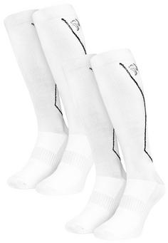 Black Snake 2 Pack Kompressions Laufsocken Laufsocken Weiß