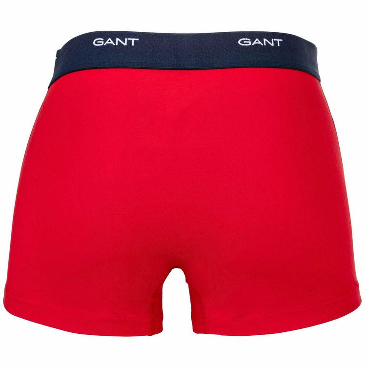 GANT GANT Boxershort Unterhose Herren - Dunkelblau/Wei&szlig;/Rot - 3 | SportScheck