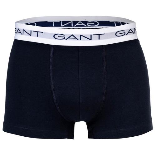 Rückansicht von GANT Boxershort Hipster Herren Schwarz/Weiß/Rot/Blau