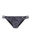 VENICE BEACH Bikini-Hose Bikini Hose Damen - schwarz bedruckt