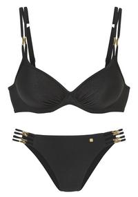 JETTE B&uuml;gel-Bikini Bikini Set Damen - schwarz