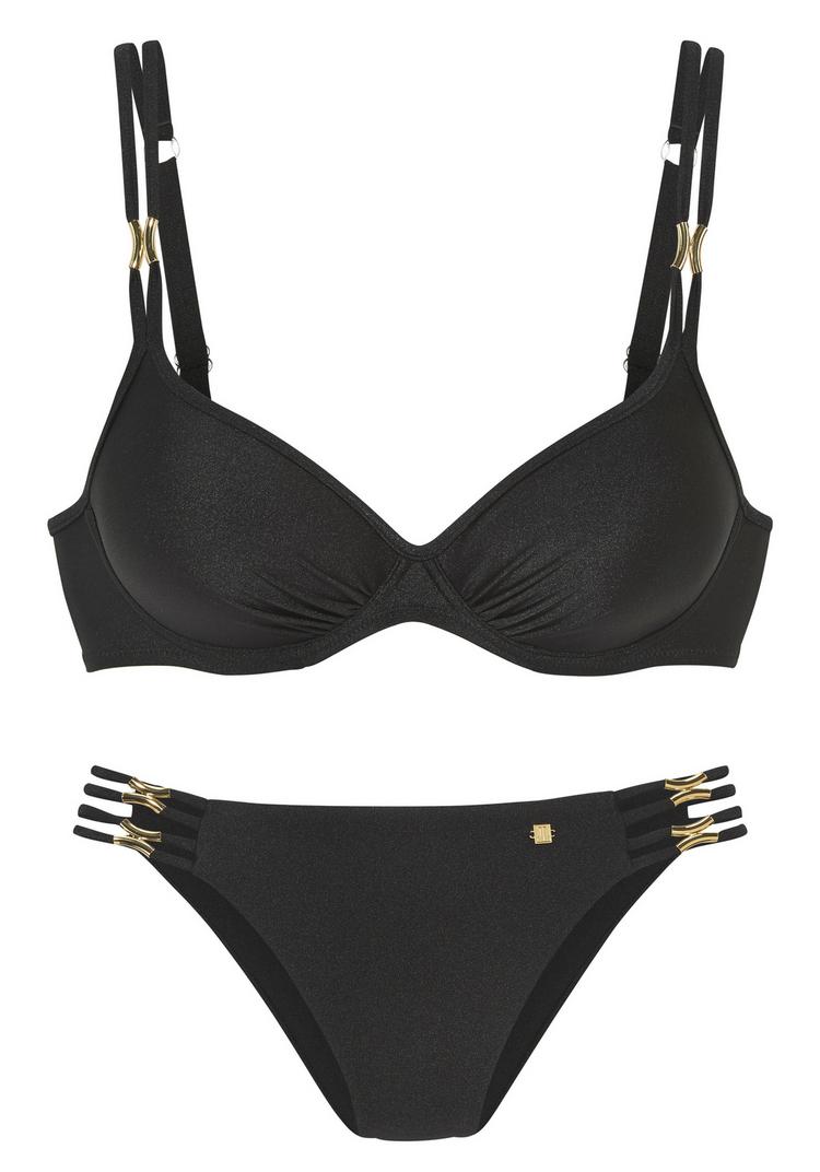 JETTE JETTE B&uuml;gel-Bikini Bikini Set Damen - schwarz - 0 | SportScheck