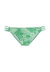 VENICE BEACH Bikini-Hose Bikini Hose Damen - gr&uuml;n bedruckt