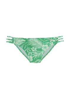 VENICE BEACH Bikini-Hose Bikini Hose Damen grün bedruckt