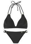 JETTE Triangel-Bikini Bikini Set Damen - schwarz