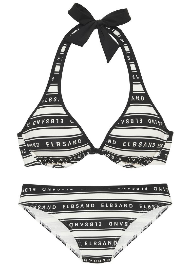 ELBSAND ELBSAND B&uuml;gel-Bikini Bikini Set Damen - wei&szlig;-schwarz - 0 | SportScheck