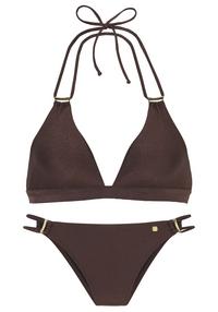 JETTE Triangel-Bikini Bikini Set Damen - coffee