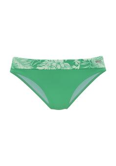 VENICE BEACH Bikini-Hose Bikini Hose Damen grün bedruckt