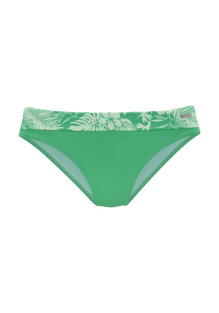 VENICE BEACH VENICE BEACH Bikini-Hose Bikini Hose Damen - gr&uuml;n bedruckt - 0 | SportScheck
