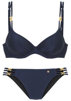JETTE Bügel-Bikini Bikini Set Damen marine